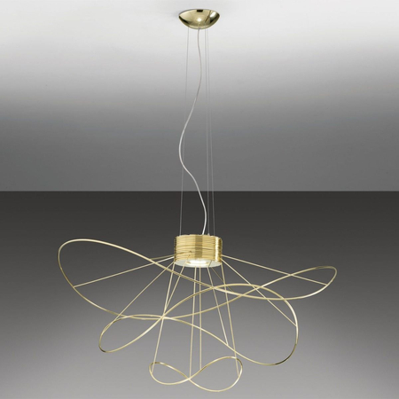 Lampa wisząca Axo Light Hoops 3 Gold