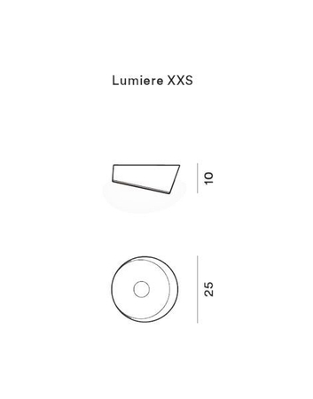 Lampa sufitowa Foscarini 1910052L-11 Lumiere XXS LED