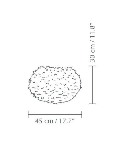 Lampa Umage 2024 Eos medium light blue