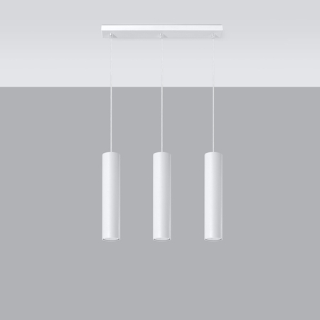 Sollux Lighting Lampa wisząca LAGOS 3L biały SL.0325