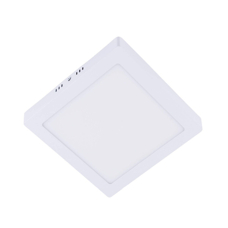 Plafon LED Greenie SOLID kwadratowy metalowy 220x220 18W CW