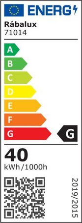 Lampa sufitowa Rabalux Athelstan 71014 srebrny/ szczotkowane aluminium