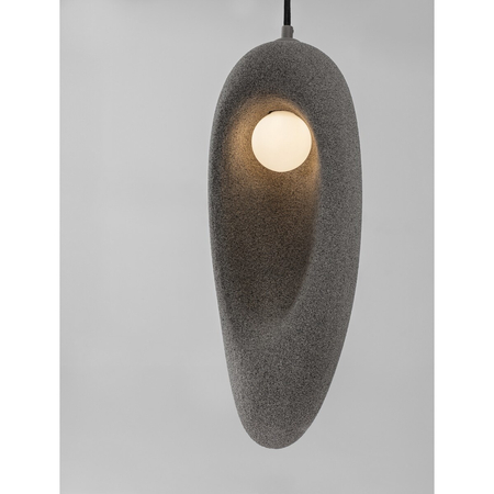 Lampa wisząca Luces Exclusivas LONTIZA LE45337 szary i odcienie szarości