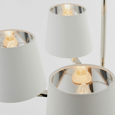 Endon Lighting Lampa wisząca 73022 biały/chrom