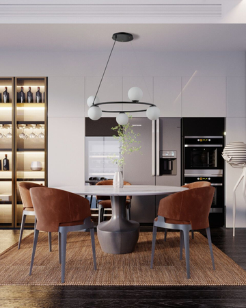 Sigma 33383 GAMA KOŁO 5 czarny lampa wisząca