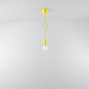 Sollux Lighting Lampa wisząca DIEGO 1 żółta SL.0578