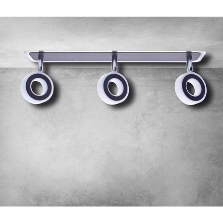 Milagro Lampa sufitowa SOLE 15W LED ML5490 CHROM