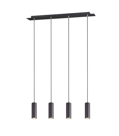 Lampa wisząca Trio 312400432 czarny