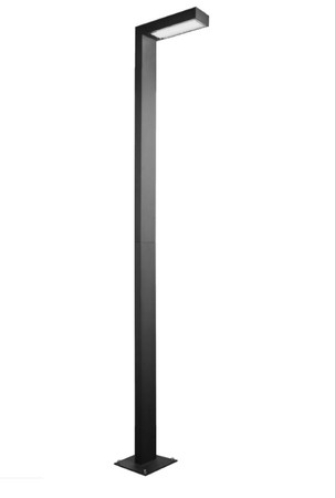 ASKER POLE 1360 BLACK 2xLED 12W 3000K 216CM