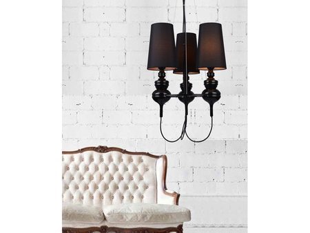 Lampa wisząca Azzardo AZ2163 Baroco 3 black