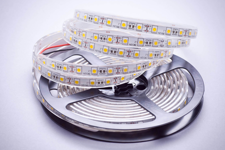 Taśma LED Greenie RGB 60 diod 5050/metr, gumowy profil, wodoodporna IP68 14.4W/mb RGB rolka 5m