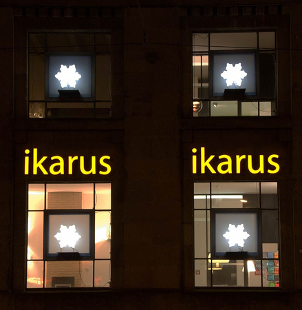 Śnieżynka LED Lampa zewnętrzna ogrodowa 2700K Biała ciepła Ø60cm 32436W biały