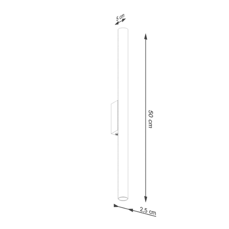 Sollux Lighting Kinkiet PASTELO 2 zielony oliwkowy SL.1523