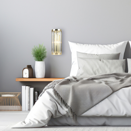 Light Prestige Kinkiet Vetro złoto 1xE14 LP-2910/1W L GD