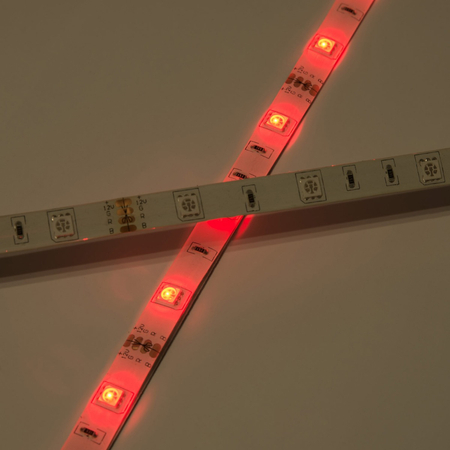 Taśma LED Greenie RGB 1m diody 5050 7.2W/mb, wodoodporna IP65, RGB Rolka 5m