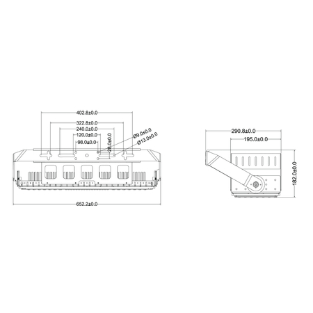 Lampa masztowa LED Greenie Ultra Max 400W 175 lm/W