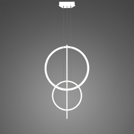 Lampa wisząca Linea No.5 60/40cm biała 3k