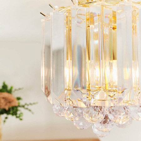 Endon Lighting Lampa sufitowa FARGO-BP mosiądz