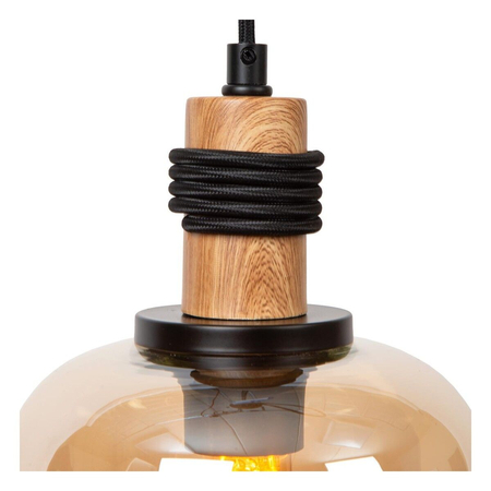 Lampa wisząca Lucide ILONA 45408/03/62 czarny