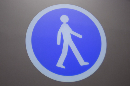 Szkiełko 1 kolor - Akcesoria do Projektorów Logo LED - Pieszy