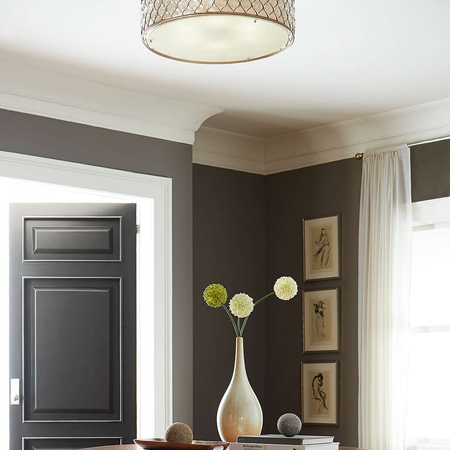 Plafon Elstead Lighting Lucia srebrny FE-LUCIA-6SF-L