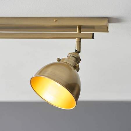 Spot Endon Lighting Wyatt 96801 mosiądz