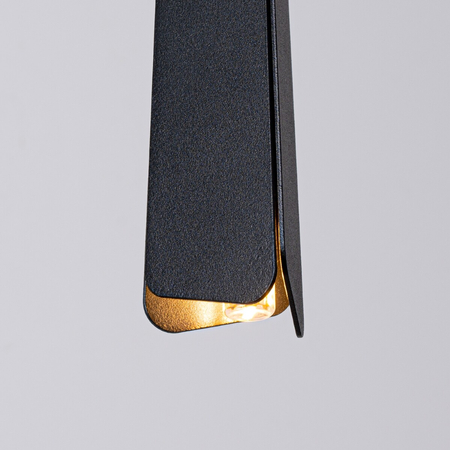 Sollux Lighting Lampa wisząca PRYSM 1 czarna SL.1400