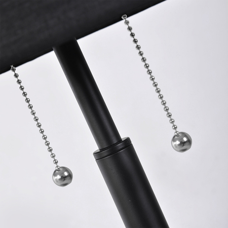 Light Prestige Lampa stołowa Fogo czarna 2xE27 LP-0304/2T BK