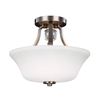 Lampa sufitowa Elstead Lighting Evington srebrny FE-EVINGTON-SF-SN