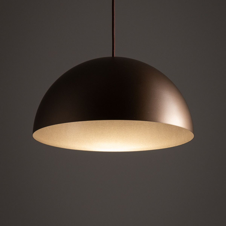 Lampa wisząca HEMISPHERE SUPER S Nowodvorski 10618 brąz