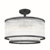 Lampa sufitowa SERGIO Zuma Line C0528-05H-P7AC czarny