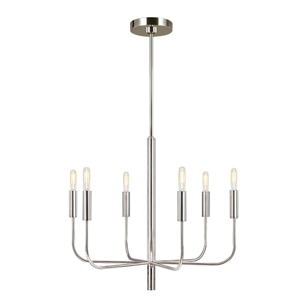 Żyrandol Elstead Lighting Brianna szary FE-BRIANNA6-PN