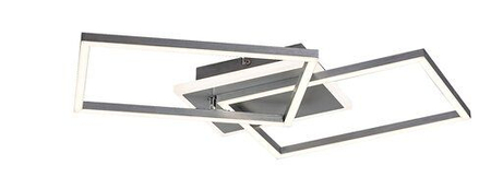 Lampa sufitowa Rabalux Athelstan 71014 srebrny/ szczotkowane aluminium