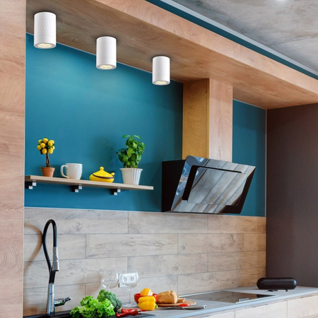 Eko-Light Bima Arte Round 1xGU10 Biały ML7686 BIAŁY