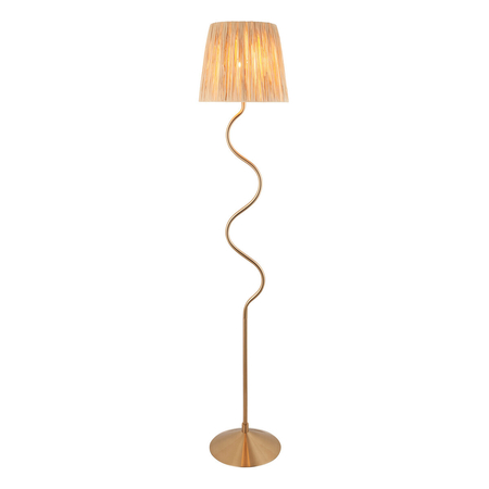 Endon Lighting Lampa podłogowa 114224 mosiądz