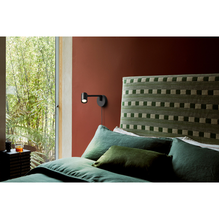 Kinkiet Astro Ascoli Swing Plug In 1286138 Matowy Czarny