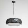 Lampa wisząca Reus 3xE27 czarna LP-8069/1P BK