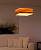 Lampa wisząca LED Wooden RAY RGBW Wifi-Control
