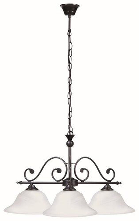 Żyrandol Rabalux Dorothea 7773 czarny matowy