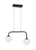 Lampa wisząca Luces Exclusivas UBEDA LE41804 biały/czarny