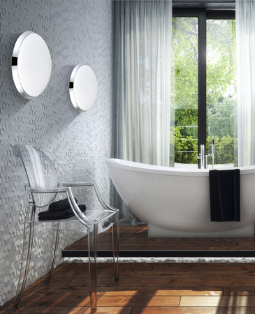 Plafon RITA Azzardo AZ1307 white / chrome