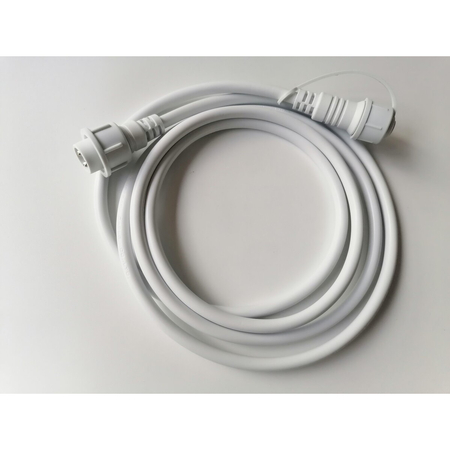 Eko-Light Kabel zasilający/przedłużacz BIAŁY do GIRILANDY 2m EKO7558 BIAŁY