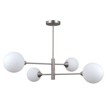 Lampa wisząca Italux Evora PND-55342-4-SN Nikiel satynowany