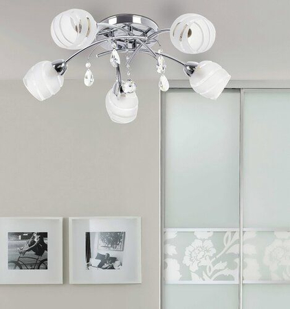 Lampa sufitowa Rabalux Melissa 2622 chrom