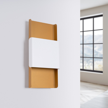 Sollux Lighting Kinkiet DURLIN złoty/biały SL.1353