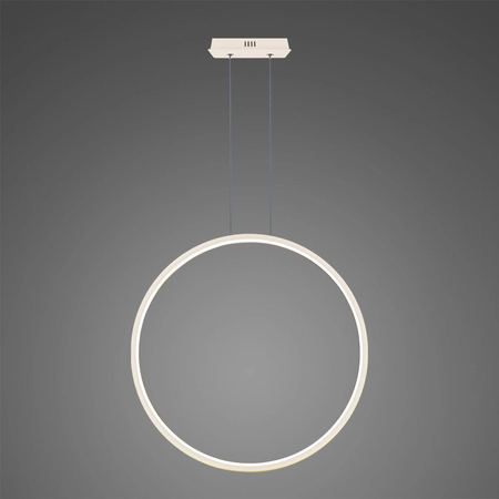 Lampa wisząca Ledowe Okręgi No.1 X 100cm 3k biała ściemnialna