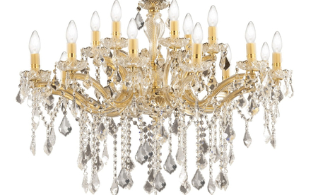 Żyrandol IdealLux 75181 Florian SP18 Oro