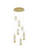 Lampa wisząca Luces Exclusivas PONCE złoty LE42702