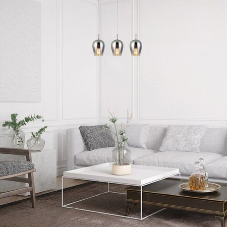 Lampa wisząca Rabalux Petunia 5252 chrom