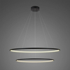 Lampa Ledowe Okręgi No.2 czarna 80cm 2700k Dali